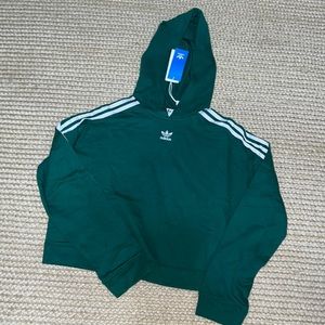 Green adidas hoodie